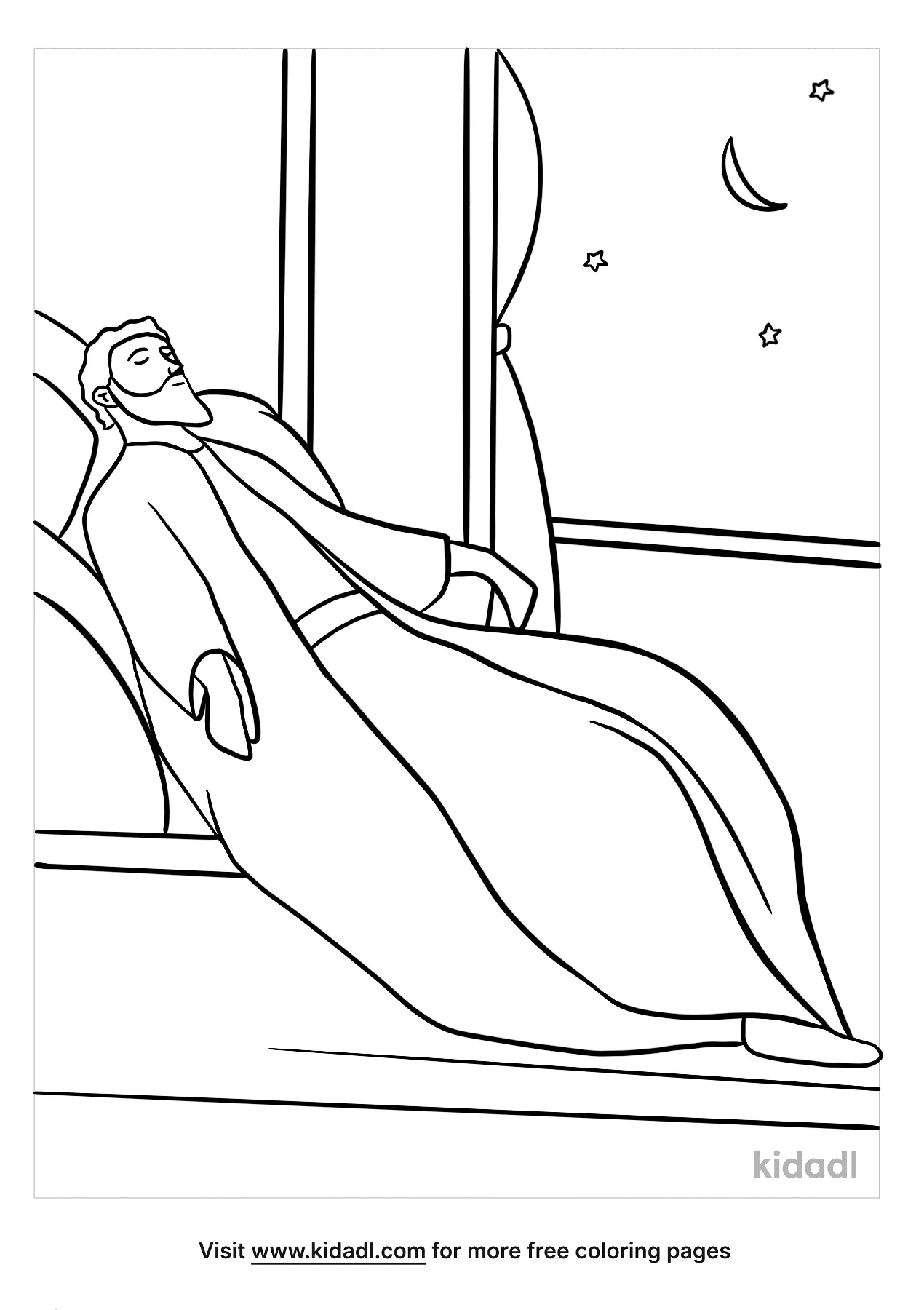 Free solomon asking for wisdom coloring page coloring page printables