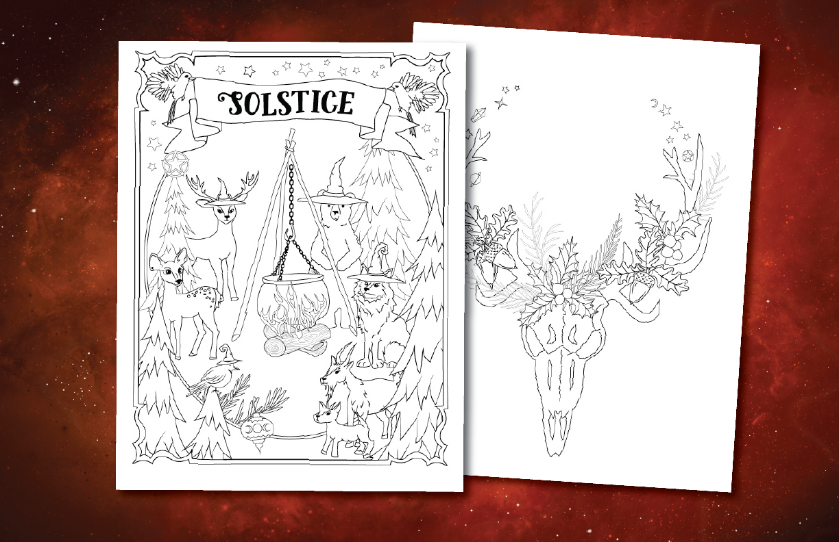 Yule papercraft for a magical solstice