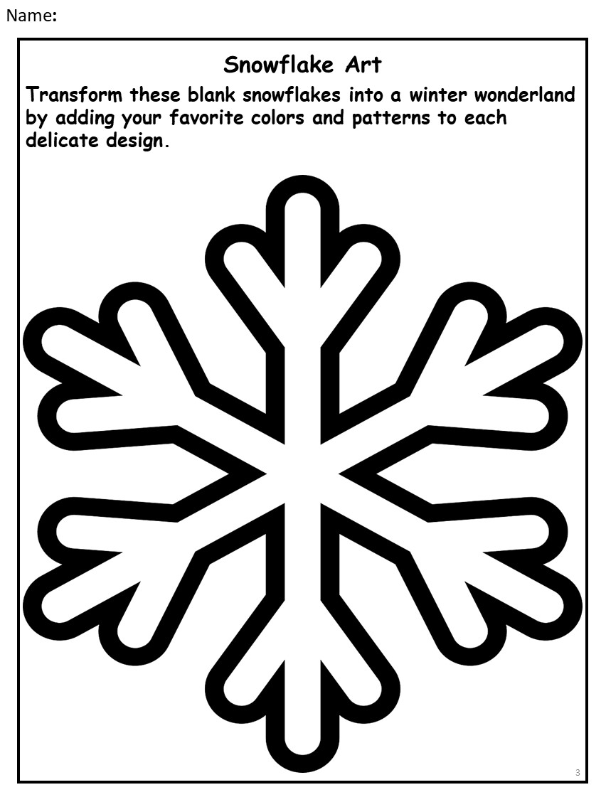 Winter solstice geometric elegance in intricate snowflake coloring pages sheets made by teachers