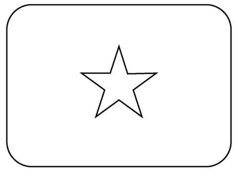 Flag of somalia emoji coloring page free printable coloring pages