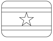 Flag of suriname emoji coloring page free printable coloring pages