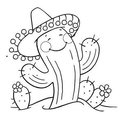 Cinco de mayo coloring pages