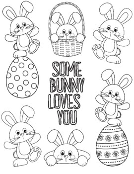 Easter coloring pages easter printable coloring pages for kids pdf