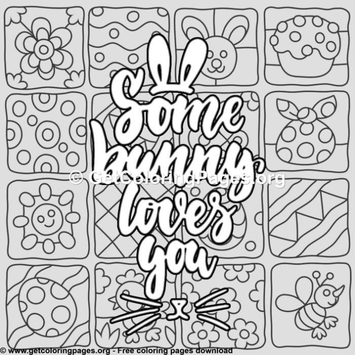 Easter â some bunny loves you coloring pages easter coloring pages printable coloring pages free coloring pages