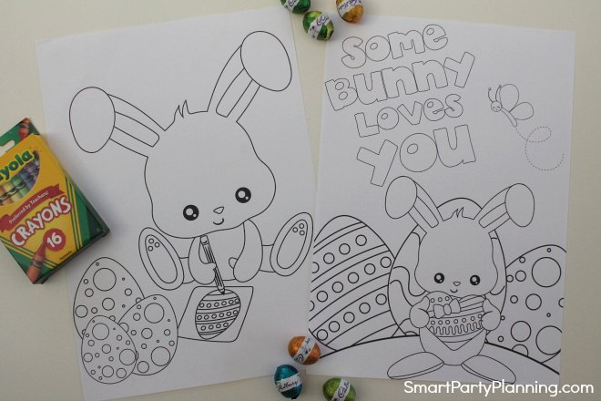 Awesome free printable easter bunny coloring sheets for kids