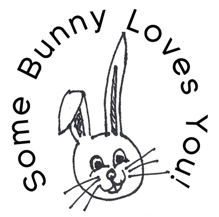 Mamas little muse make an easter bunny card from childs hand tracing