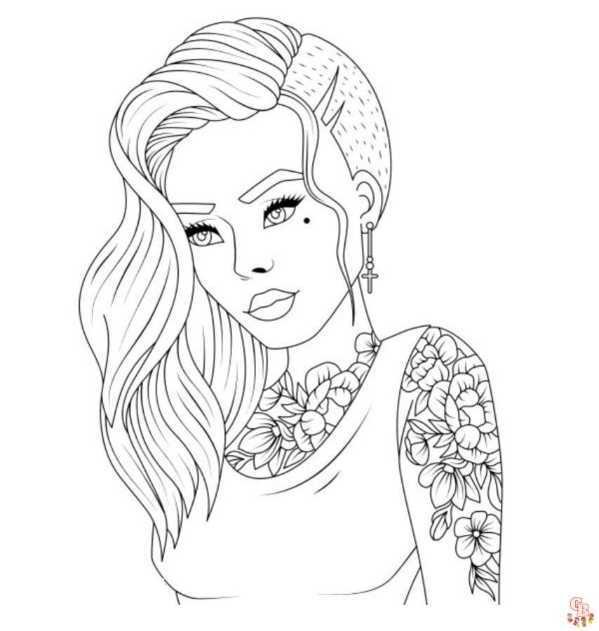 People coloring pages discover the joy of coloring characters