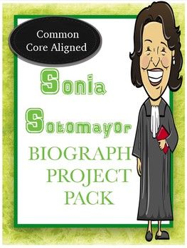 Womens history sonia sotomayor women in history women history month activities informational text