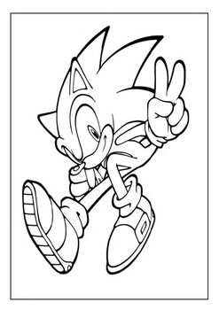 The ultimate collection of sonic the hedgehog coloring pages for kids pages
