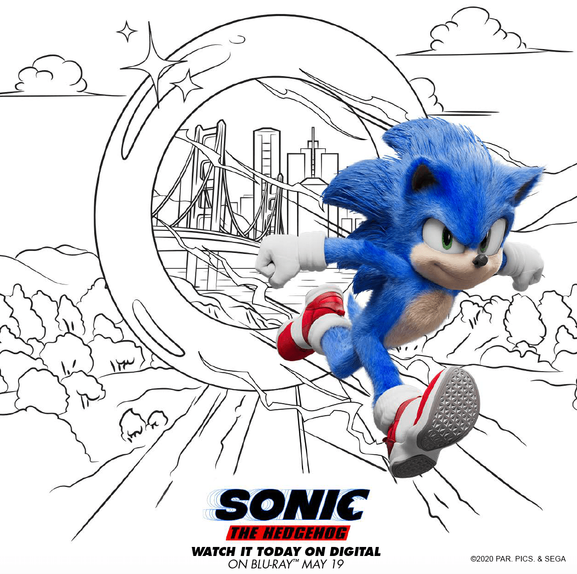 Sonic the hedgehog free activity sheets free printables
