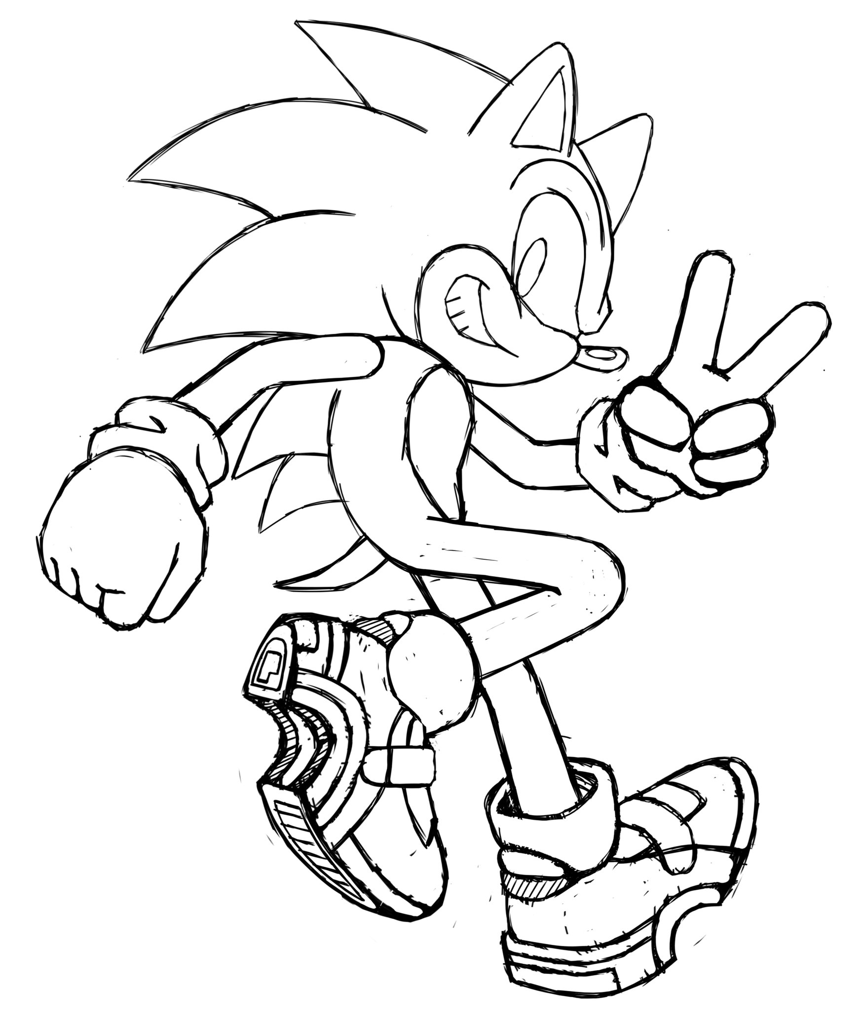 Migs on x sonic adventure sketch httpstcoekdbtnsy x