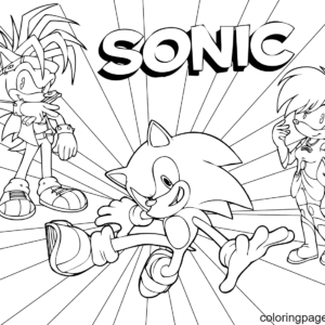 Amy rose coloring pages printable for free download