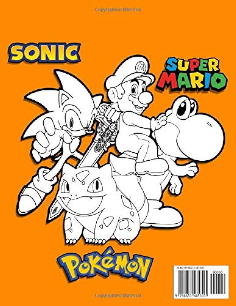 Super mario sonic pokemon