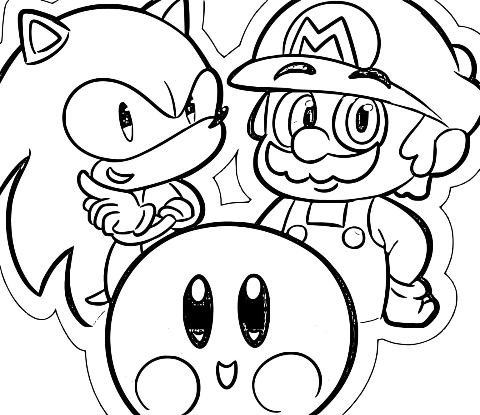 Super mario bros coloring pages