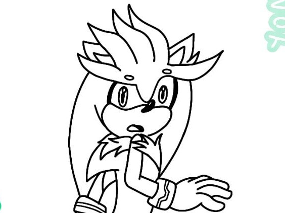 Halloween project concept art silver the hedgehog by yomi on