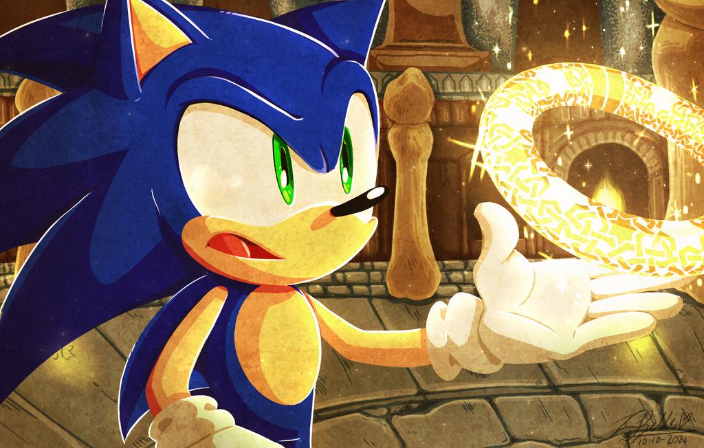 sonic and the secret rings wallpaper