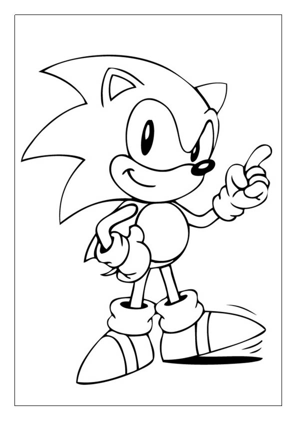 Sonic the hedgehog coloring pages printable coloring sheets