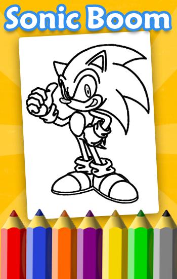 Boo coloring book for sonic apk voor android download