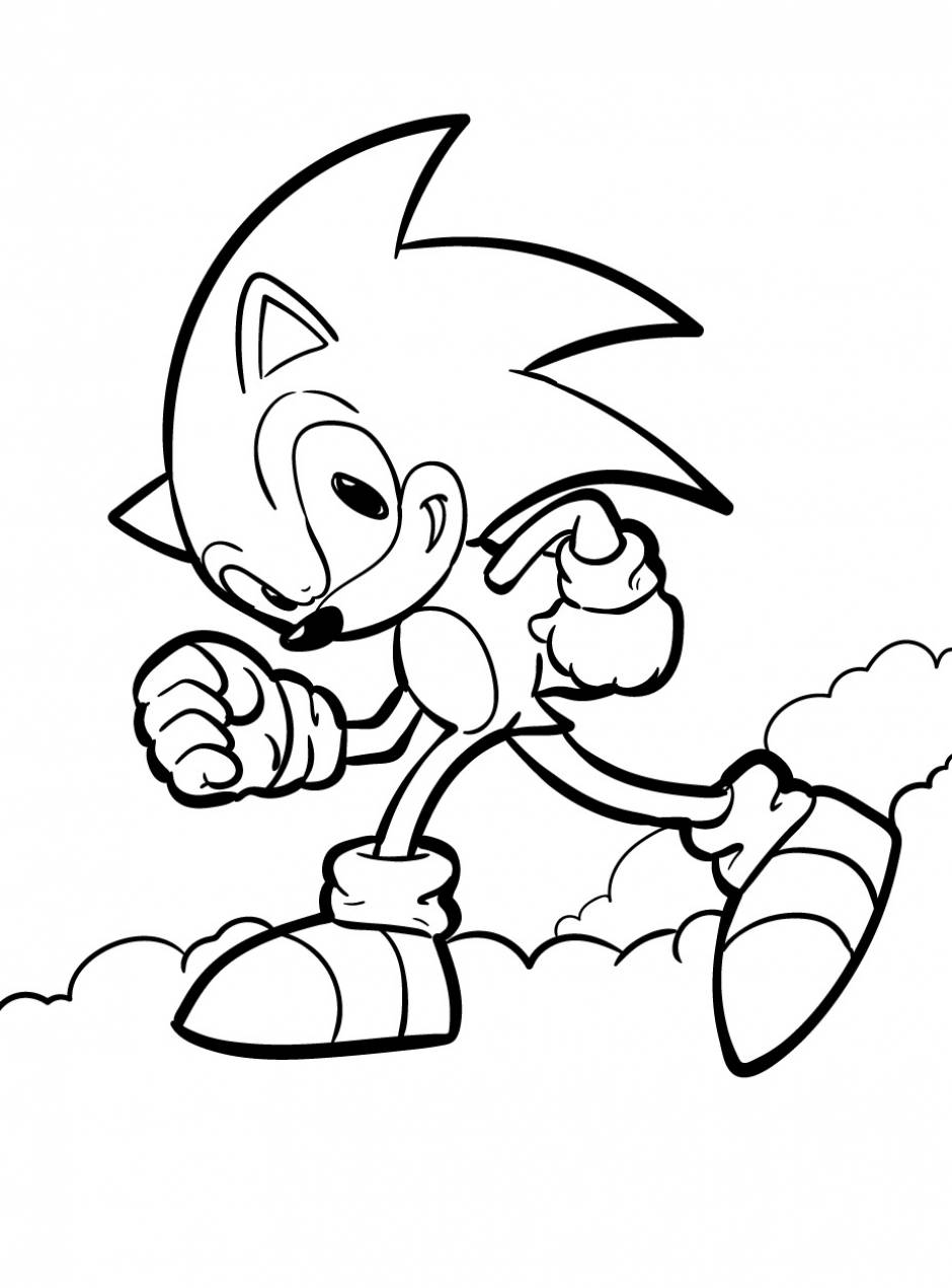 Discover the best sonic coloring pages to print and color