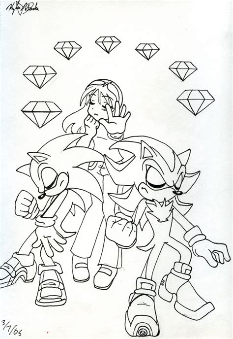 Chaos emerald louring pages