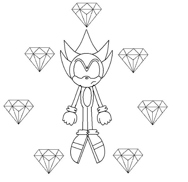 Gold sonic coloring pages coloring pages disney coloring pages coloring pages for kids