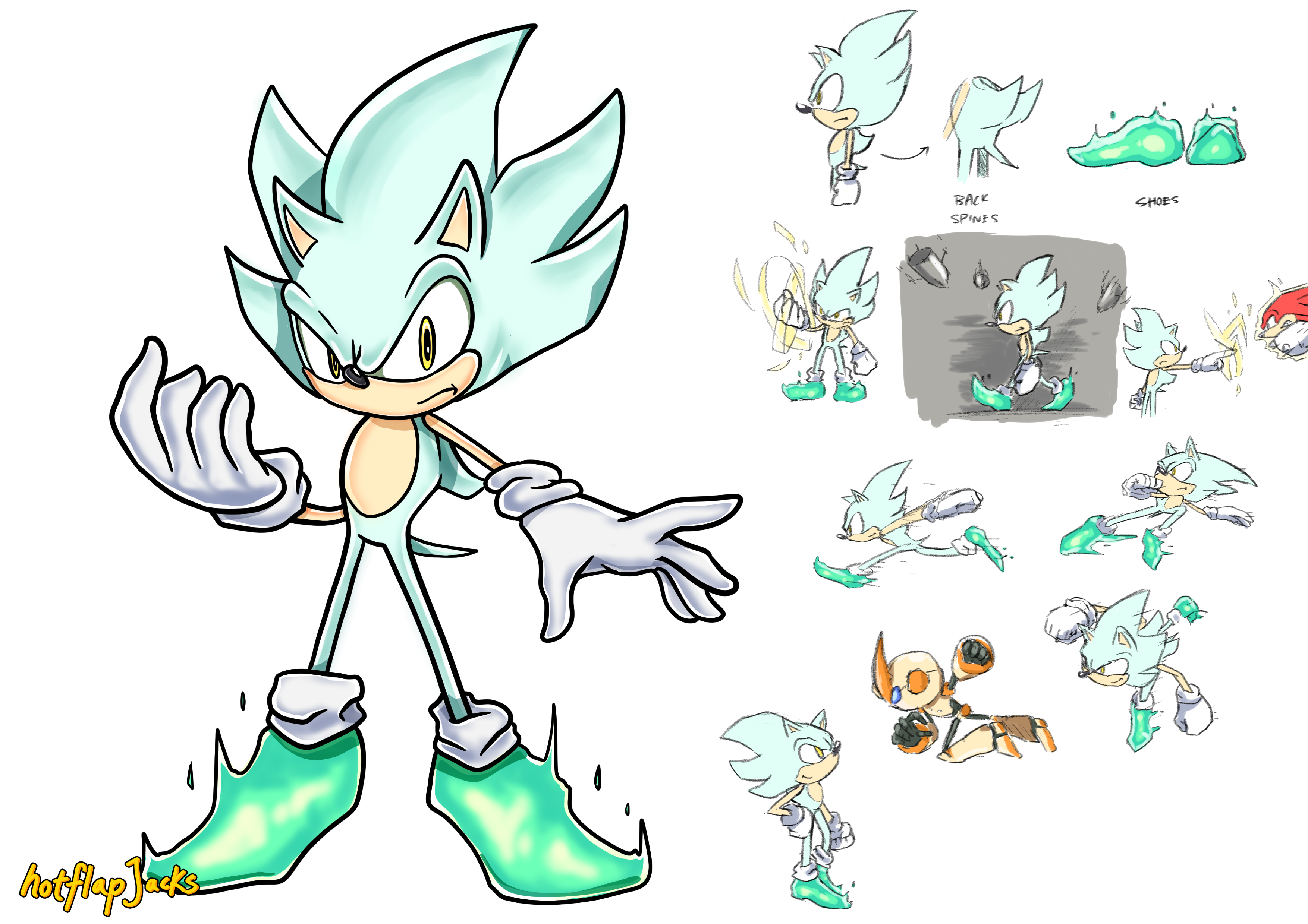 Wanted to have a little fun and tried fusing sonic characters with chaos emeralds permanently rsonicthehedgehog