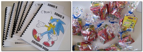 Sonic x birthday party ideas