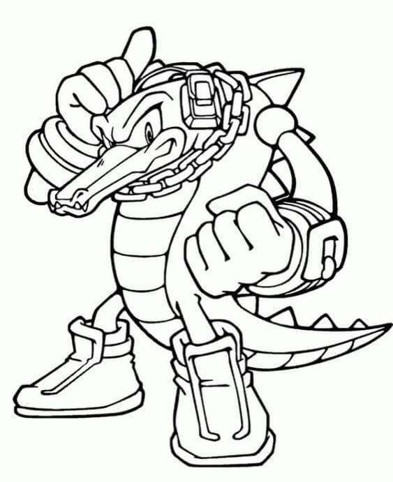 Free easy to print sonic coloring pages