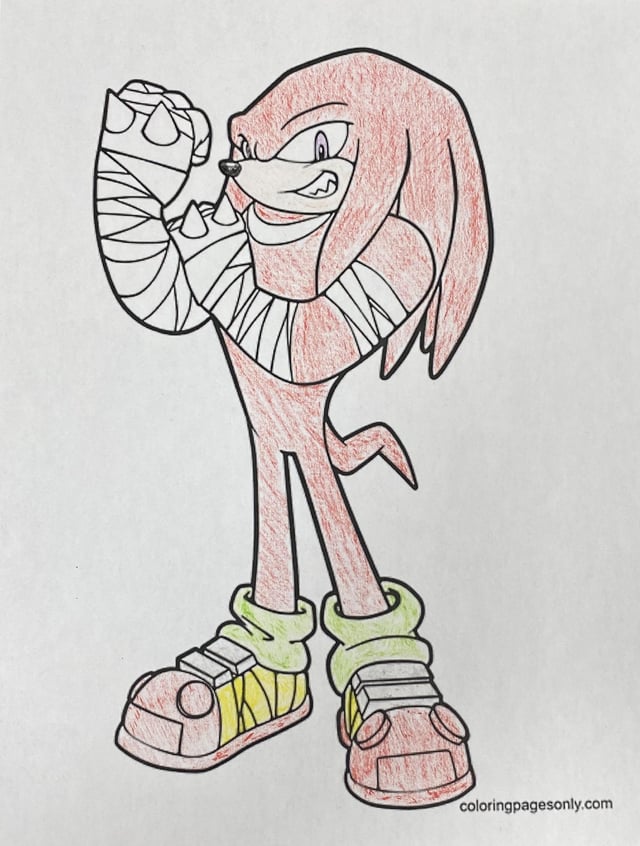 Coloring pages of my favorite sonic characters some pleted with crayola crayons ð some pleted with cents crayons ð rcoloring