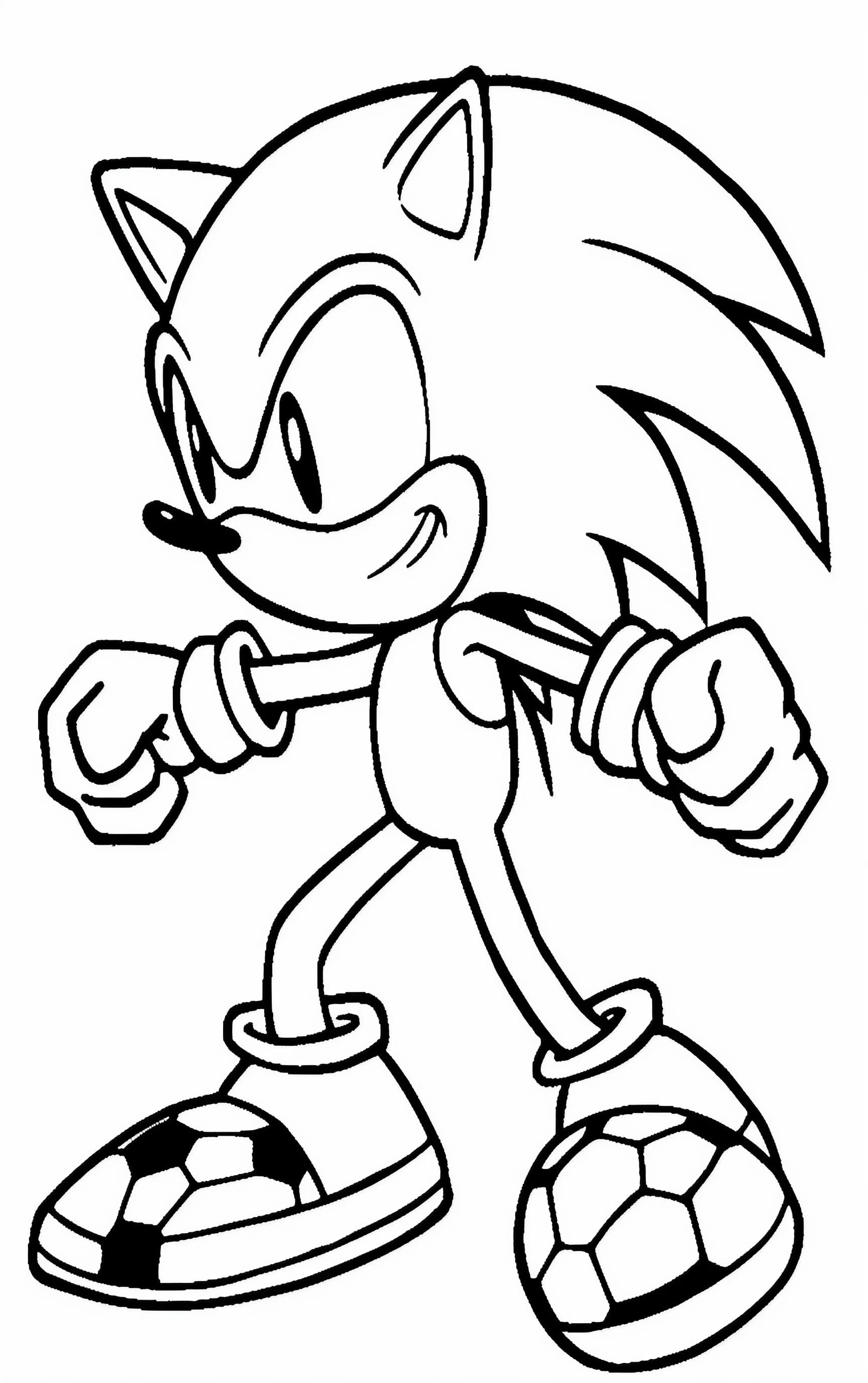 Sonic coloring pages for free and printable