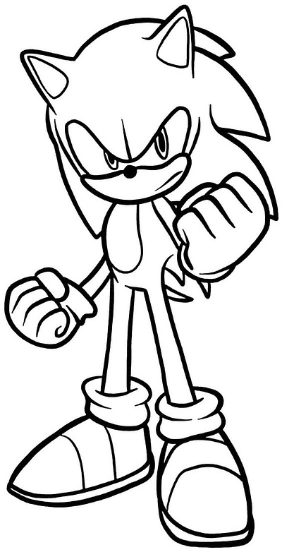 Sonic coloring pages by free printable coloring pages for kids and adults on