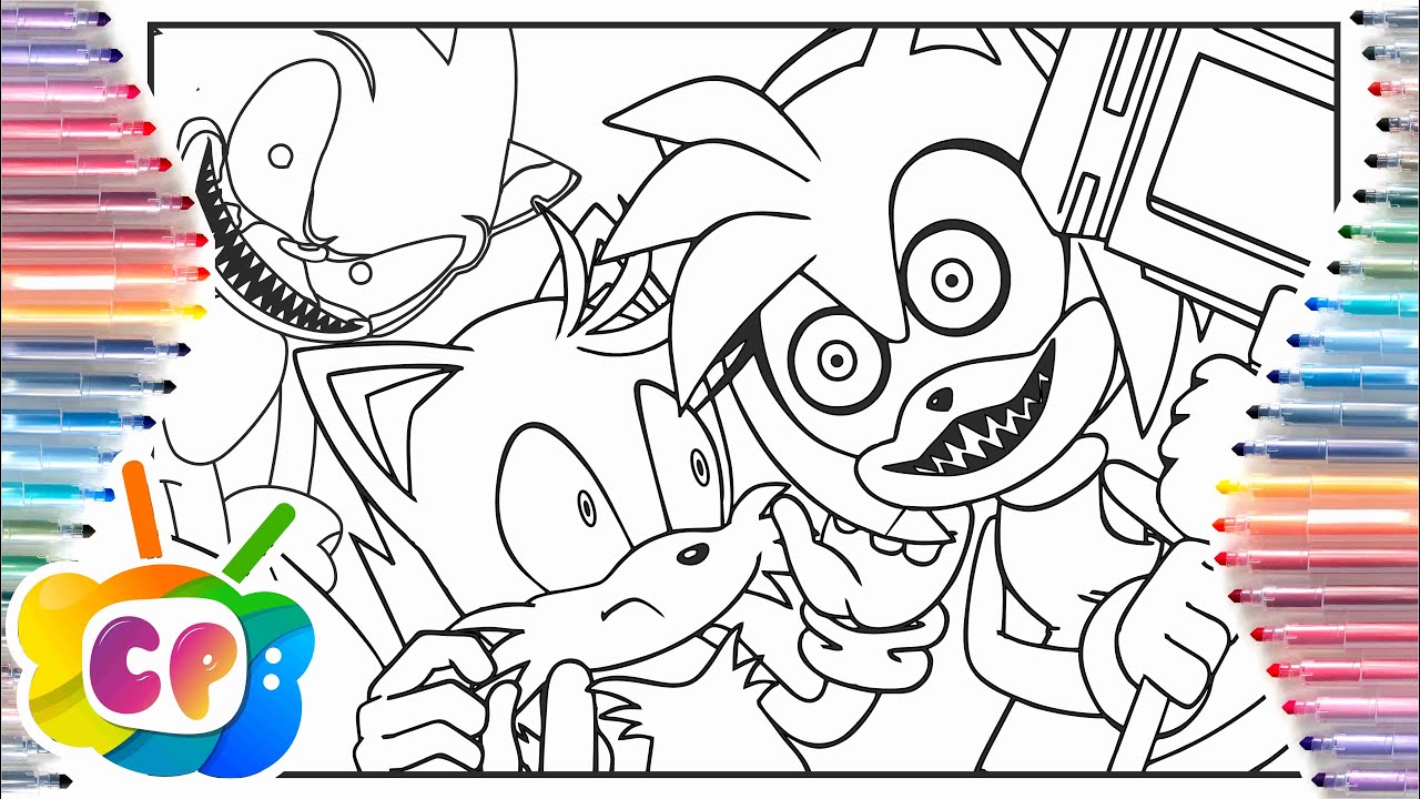 Sonic exe coloring pagesay rose exe coloring pagetobu