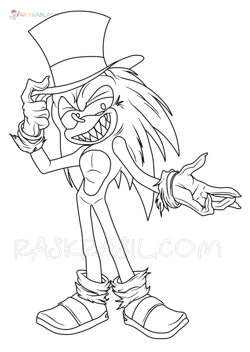 Sonic exe coloring pages new pictures free printable