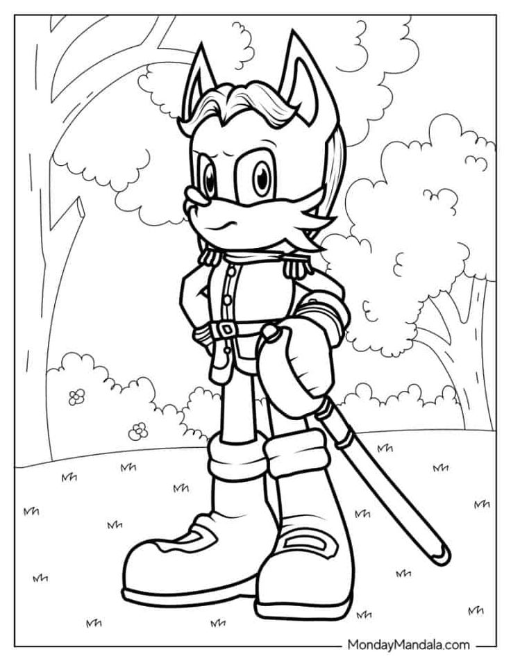 Antoine dcoolette coloring page sonic coloring pages coloring pages coloring books color