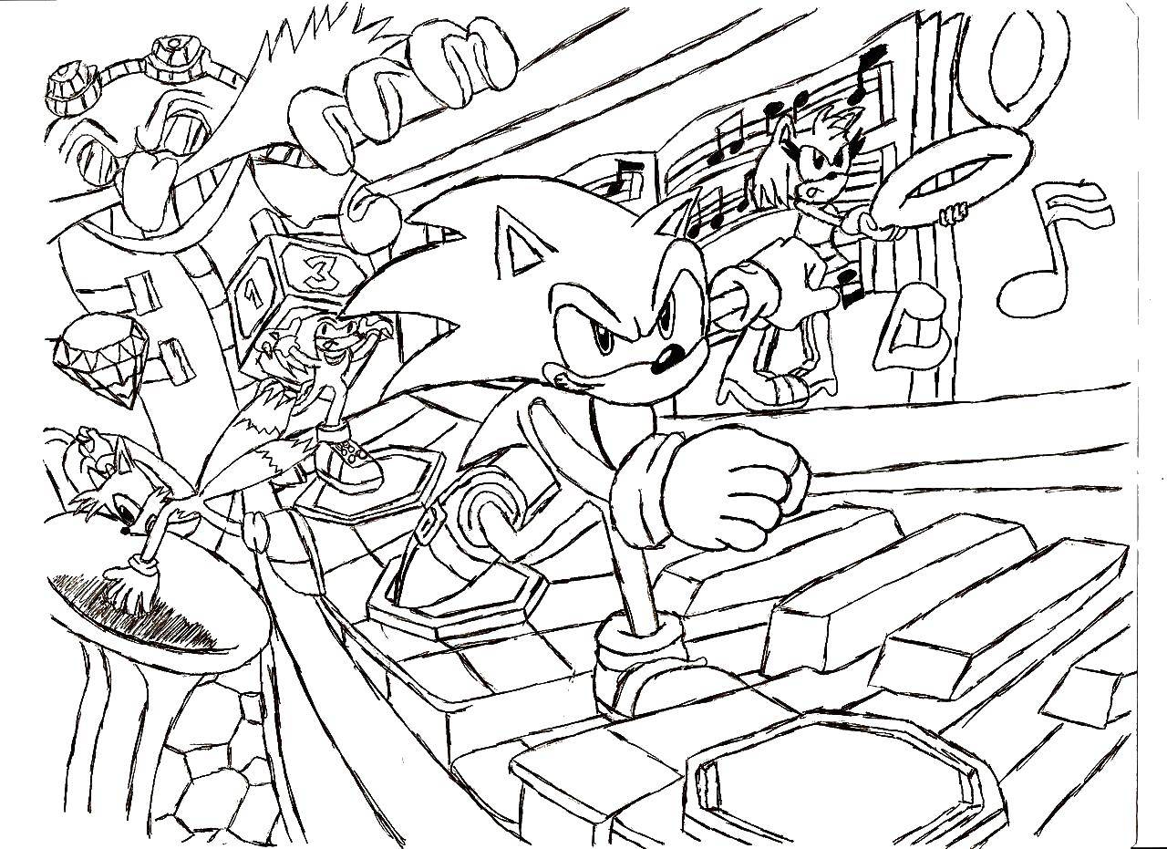 Online coloring pages pages coloring sonic the hedgehog coloring pages sonic
