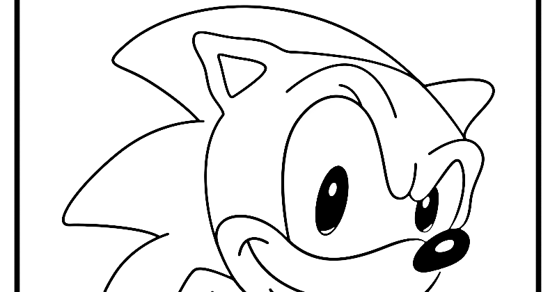 Radkenz artworks gallery running sonic the hedgehog coloring page