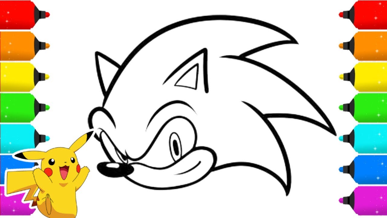 Sonic the movie coloring pages new sonic boom sonic prime