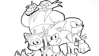 How to color sonic ania general audiences