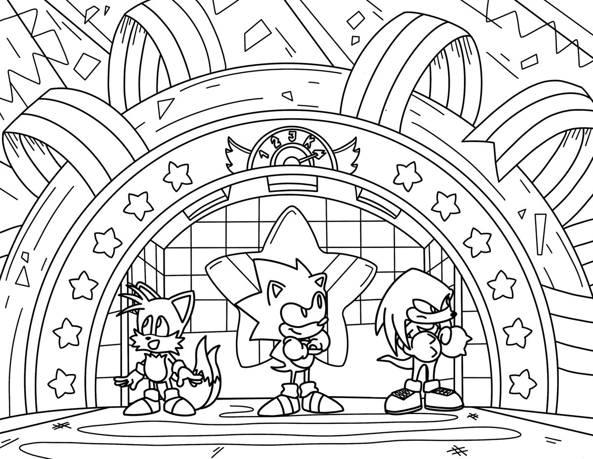 Sonic the hedgehog on x happy friday in honor of inktober we made some coloring pages for you to play around with httpstcozvjaem x