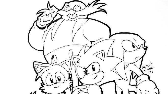 How to color sonic ania general audiences