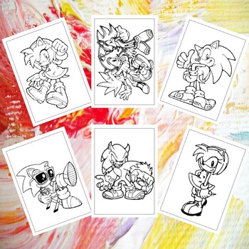 Unleash creativity with sonic the hedgehog printable coloring sheets for kids