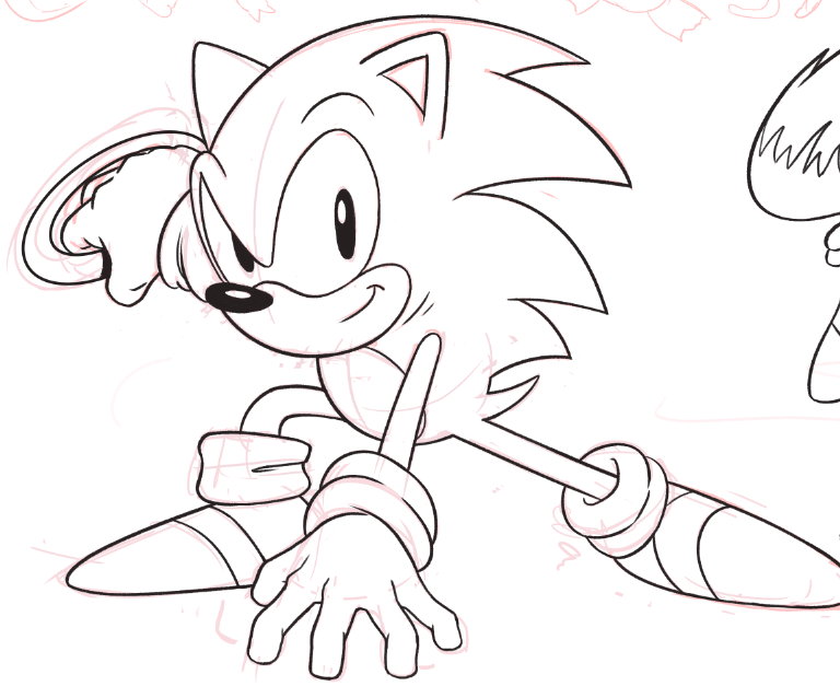 Jan on x chill sunday watching sonic mania plus streams and inking this boi âï httpstcohivmsspn x