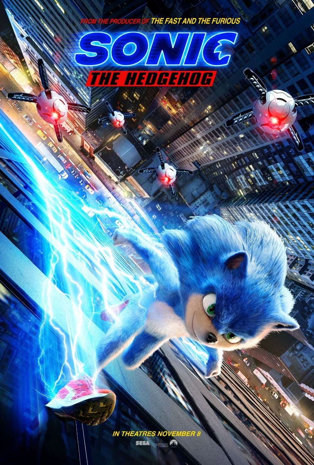 Sonic the hedgehog movie trailer and news