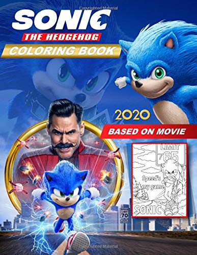 Buy sonic the hedgehog coloring book sonic coloring book with latest unofficial pictures founded on action movie online at hong kong