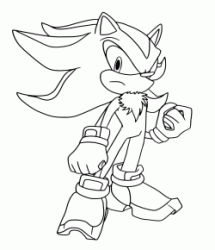 Sonic boom coloring pages