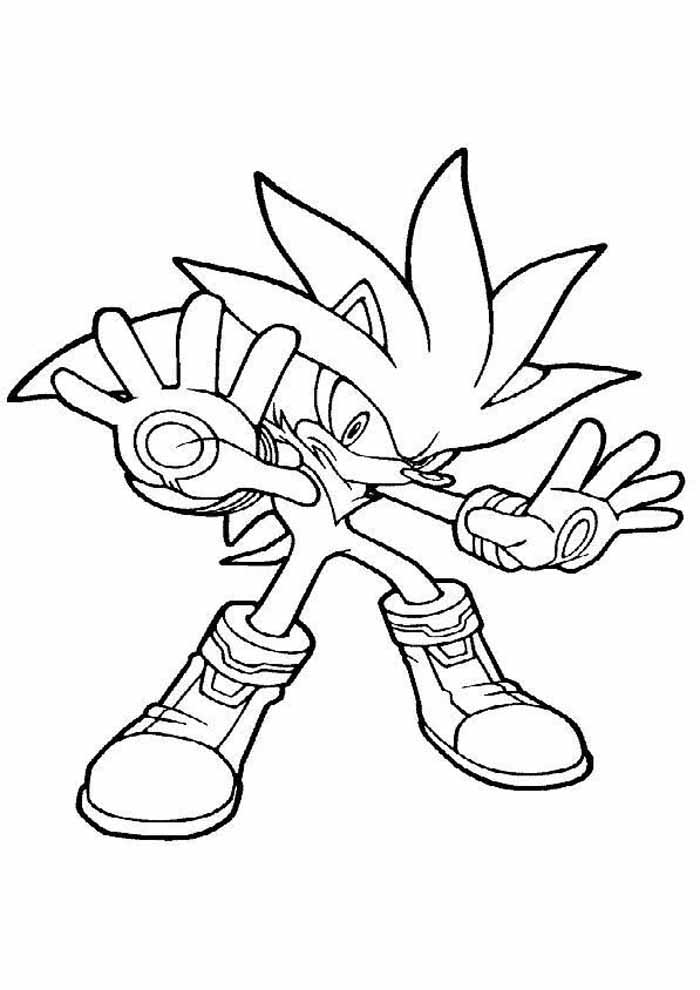 Sonic para colorir desenhos para colorir