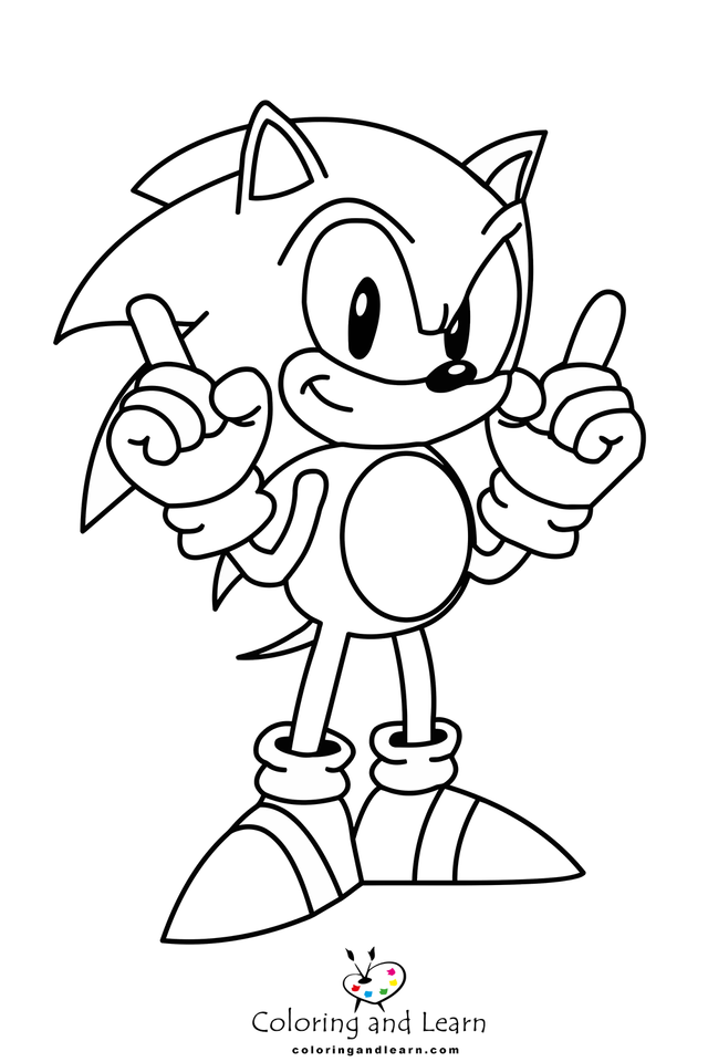 Free printable sonic coloring pages rsonicthehedgehog