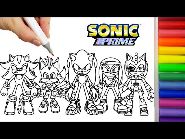 Sonic tea coloring pages sonic coloring pages sonic new sonic prie coloring