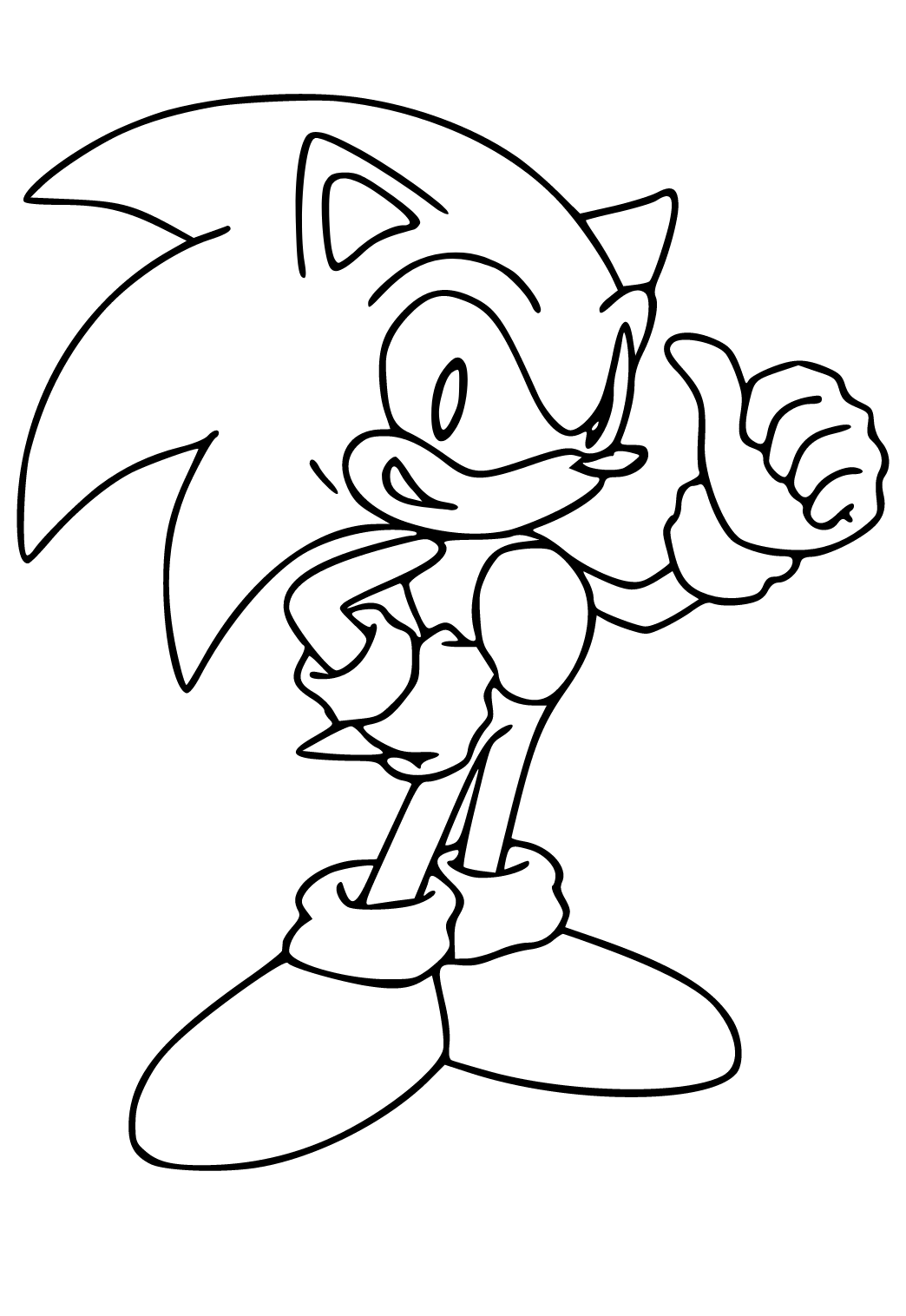 Free printable sonic prime coloring page sheet and picture for adults and kids girls and boys