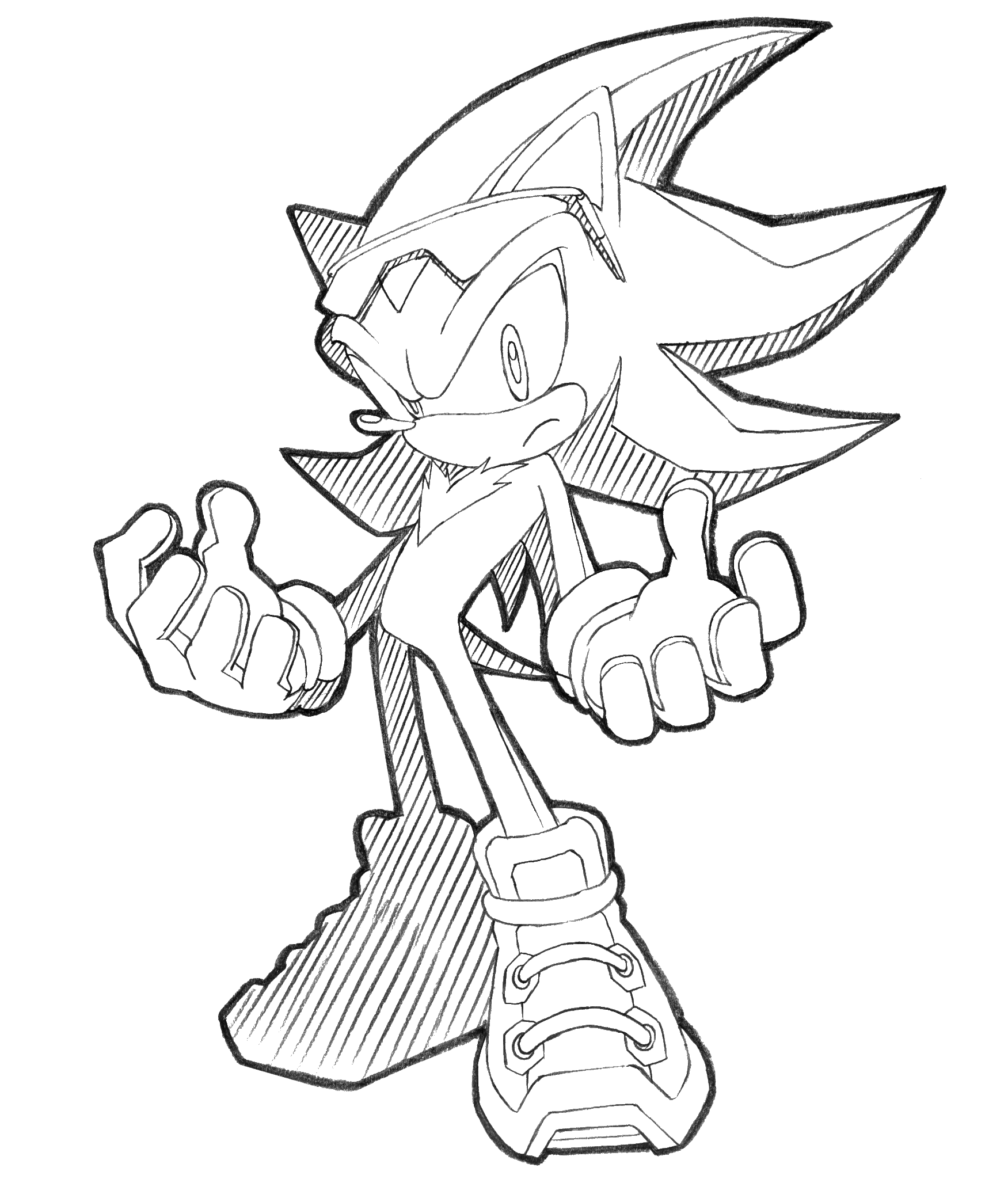 Sonic the hedgeblog on x shadow sketch artwork sonic riders httpstcossoymxzhu x